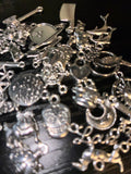 Silver Bottle Charm
